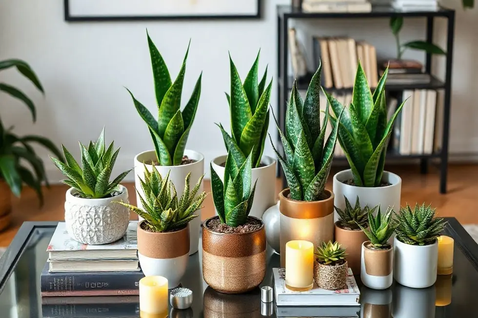 Ideias de Decoração com a Haworthia Fasciata