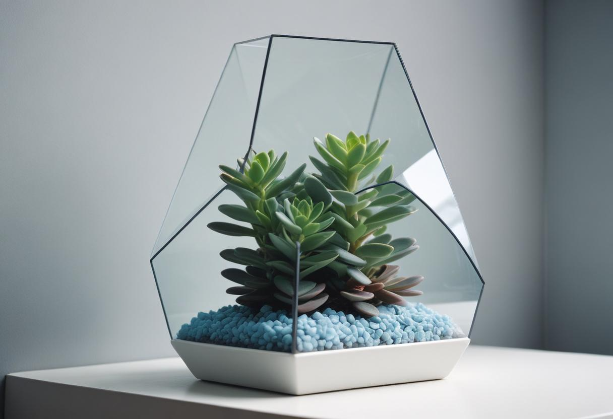 Crassula Ovata em terrário