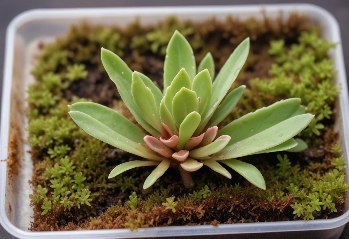 Crassula Ovata em propagação